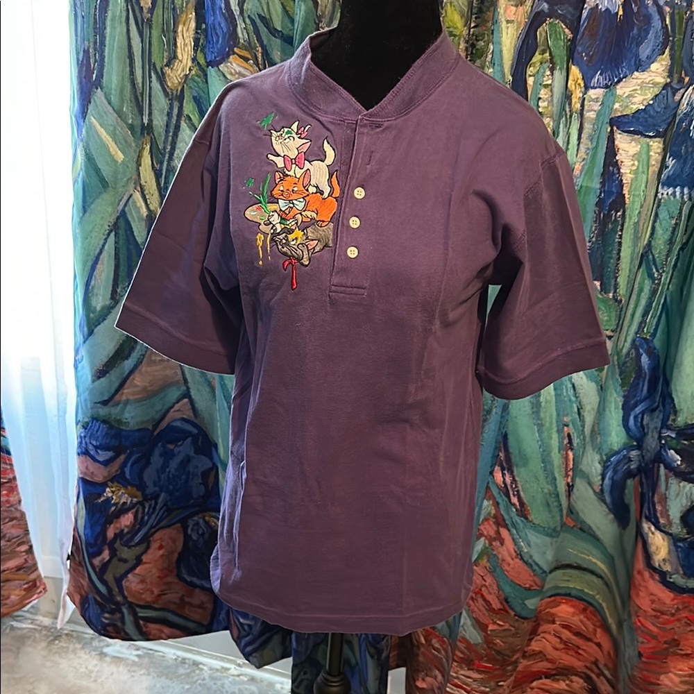 Disney The Aristocats Purple Tee